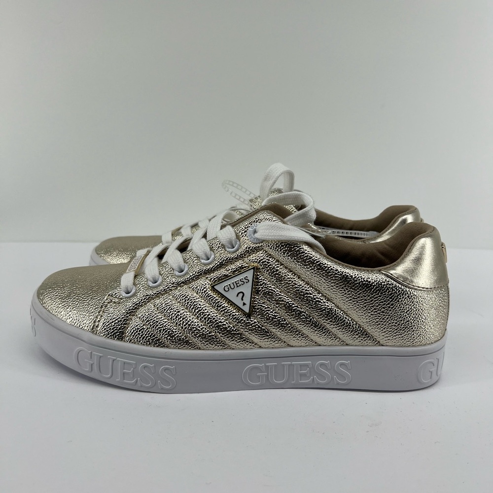 Guess shoes gold 81/2 - Picture 3 of 8